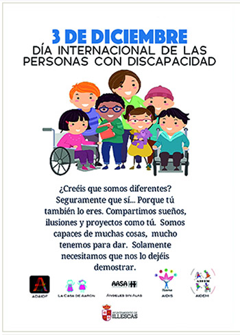 3 Diciembre - Día Internacional de las Personas con Discapacidad