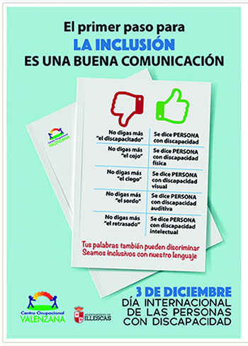 3 Diciembre - Día Internacional de las Personas con Discapacidad