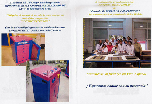 Presentación CV COMPOSITES 2000 Presentación CV COMPOSITES 2000