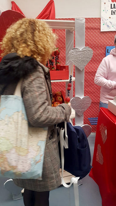 Fruta en San Valentín