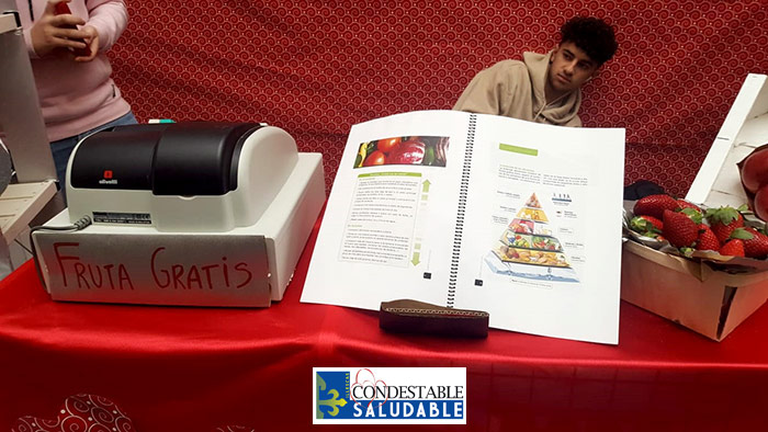 Fruta en San Valentín