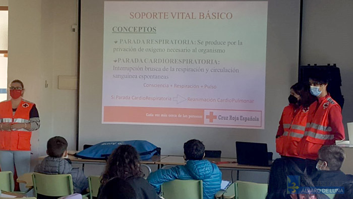 Taller Primeros Auxilios alumnado