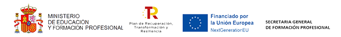 MEFP - Plan de Recuperación, Transformación y Resiliencia - Financiado por la Unión Europea - NextGenerationEU